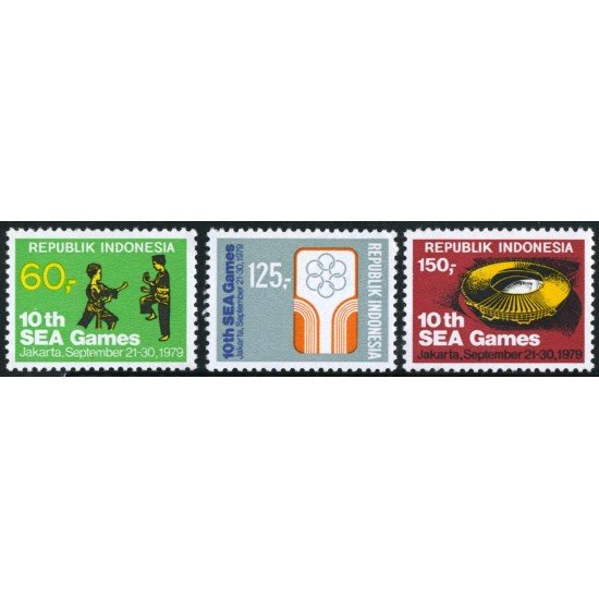 DEP4 Indonesia 852/54 1979 MNH