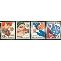 DEP4  Checoslovaquía  Czechoslovakia Nº 2192/95  1973  MNH