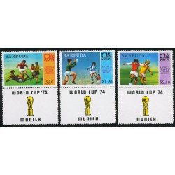 DEP4 Barbuda Nº 165/67 1974 deportes fútbol MNH DEP4 Barbuda Nº 165/67 1974 deportes fútbol MNH