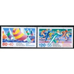 DEP4 Alemania Federal Germany Nº 1142/43 1987 MNH DEP4 Alemania Federal Germany Nº 1142/43 1987 MNH