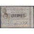 Cuba Lotería De La Isla 11 de Febrero de 1871 Sorteo nº 856 ( 5128 )