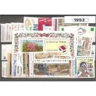 France Francia 1993 Año Completo MNH France Francia 1993 Año Completo MNH