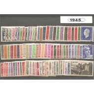 Francia France 1945 Año Completo MNH Francia France 1945 Año Completo MNH