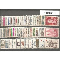 Francia France 1957 Año Completo MNH Francia France 1957 Año Completo MNH