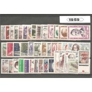 Francia France 1959 Año Completo MNH