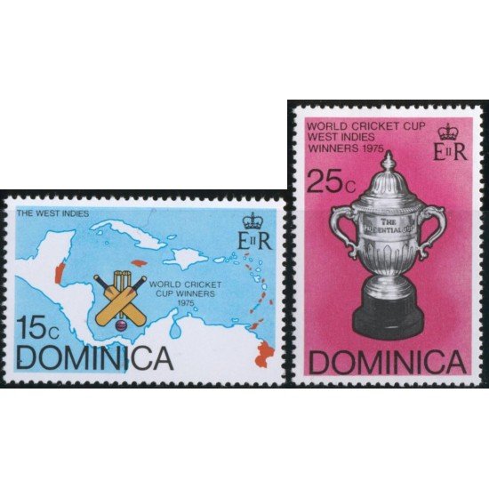 DEP2 Dominica Nº 485/86 1975 MNH DEP2 Dominica Nº 485/86 1975 MNH