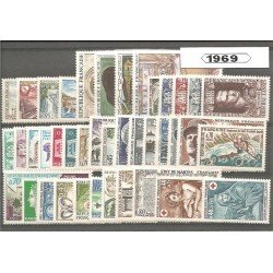 Francia France 1969 Año Completo MNH