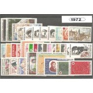 Francia France 1972 Año Completo MNH