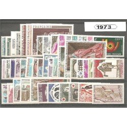 Francia France 1973 Año Completo MNH