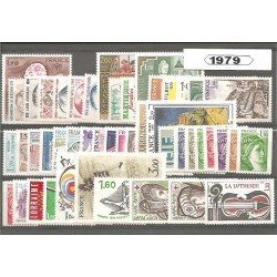 Francia France 1979 Año Completo MNH