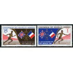 DEP3 Nuevas Hébridas 282/83 1969 MNH