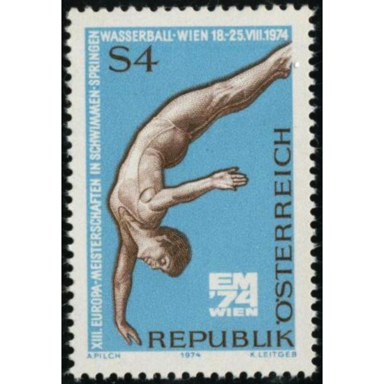 DEP4  Österreich Austria  Nº 1290   1974   MNH
