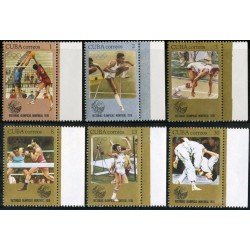 Cuba Nº 1975/80 1976 Montreal MNH