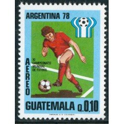 DEP4 Guatemala A- 642 1978 XI Campeonato Mundial de Fútbol MNH