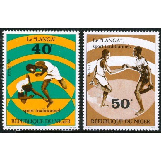 DEP5 Níger 473/74 MNH
