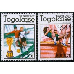 DEP5 Togo 927/28 1978 MNH DEP5 Togo 927/28 1978 MNH
