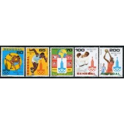DEP5 Senegal  Nº 542/46  1980  MNH