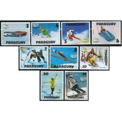 DEP5 Paraguay 1734/40 + A 830/31 1979 Juegos olímpicos de invierno MNH DEP5 Paraguay 1734/40 + A 830/31 1979 Juegos olímpicos de invierno MNH