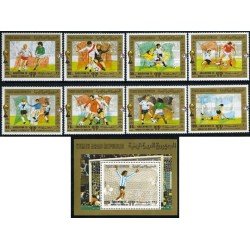 DEP5  Yemen Rep. 339/42 + A 177/80 + HB   MNH