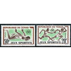 DEP5  Chad Txad Nº 80/81   MNH