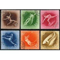 DEP5 FL3 Hungría Hungary  Nº 1046/49 + A 130/31  1952  Used