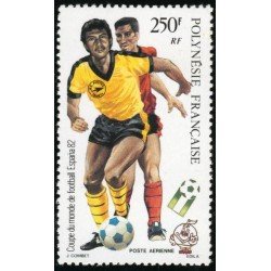 DEP5 Polinesia Francesa  French Polynesia  Nº A 168 Futbol football España 82  MNH