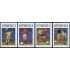 DEP5  Dominica  Nº 918/21  1986   MNH