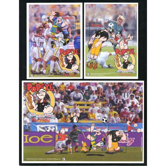 DEP5 Grenada 3 HB 2002 MNH DEP5 Grenada 3 HB 2002 MNH