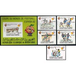 DEP5 Mauritania Nº 195/99 + HB 29 Sin dentar   MNH