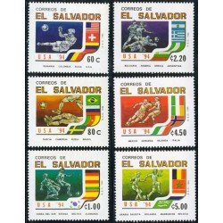 DEP5 El Salvador 1203/08 1994 Campeonato Mundial de fútbol en EUA MNH DEP5 El Salvador 1203/08 1994 Campeonato Mundial de fútbol en EUA MNH