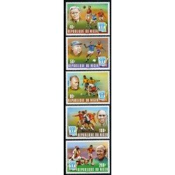DEP5 Níger 417/21 MNH