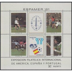 DEP5 Argentina 28 1981 Exposición Filatélica Internacional MNH