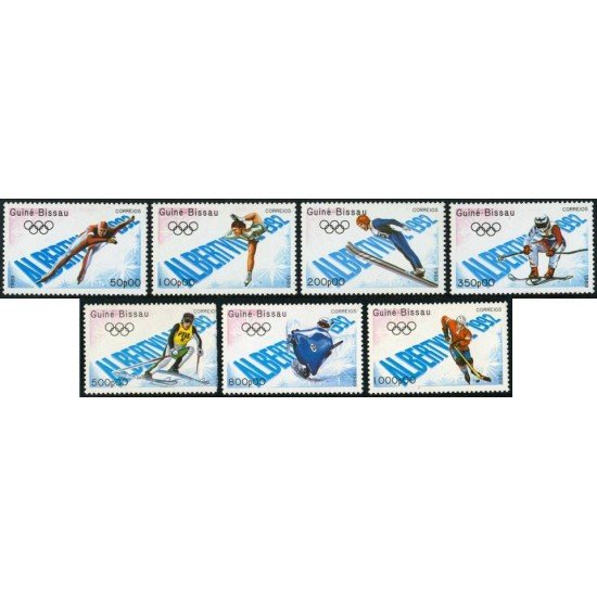 DEP6 AST Guinea Bissau 489/95 1986 MNH DEP6 AST Guinea Bissau 489/95 1986 MNH