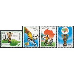 DEP6 Senegal  Nº 758/61  1988   MNH