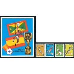 DEP6  Granada 419/22 + HB 60 1982 MNH
