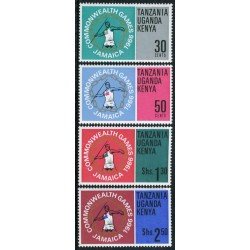 DEP6  Kenya, Tanzania & Ouganda 149/52 MNH