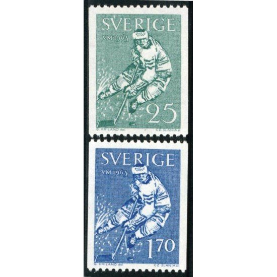 DEP6 Suecia Sweden Nº 501/02 1965 MNH DEP6 Suecia Sweden Nº 501/02 1965 MNH