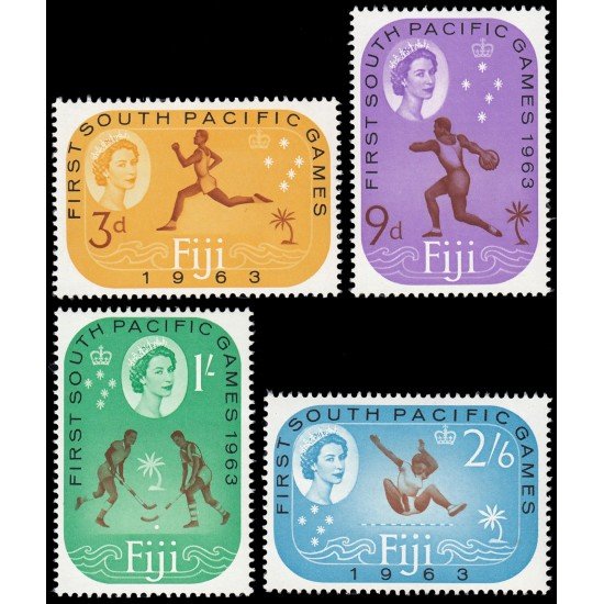 DEP6  Fiji Islas 173/76 1963 MNH