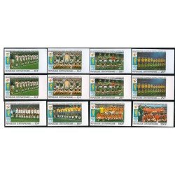 DEP6 Rep. Centroafricana  Nº 436/44 + A224/25 + A 234/35  MNH