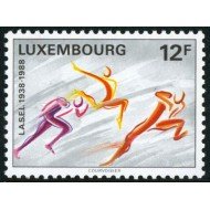 DEP6  Luxemburgo 1153 1988 50 Aniv. de la Liga de Deportes Estudiantiles de Luxemburgo MNH