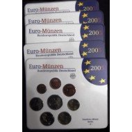 Alemania 2005 Cartera Oficial Euros € (5 cecas) Alemania 2005 Cartera Oficial Euros € (5 cecas)
