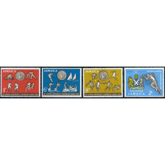 DEP7 Jamaica 204/07 1962 MNH DEP7 Jamaica 204/07 1962 MNH
