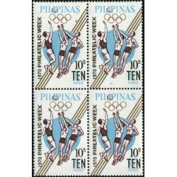 DEP7  Filipinas Philippines  Nº 803 Bloque 4   1970   MNH