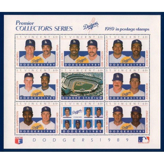 DEP7  San Vicente Saint Vincent  Nº 1319/36  1989   MNH