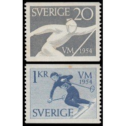 DEP7 Suecia Sweden Nº 385/86 1954 MNH DEP7 Suecia Sweden Nº 385/86 1954 MNH