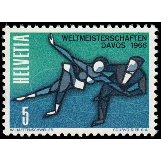 DEP7  Suiza Switzerland  Nº 755  1966   MNH