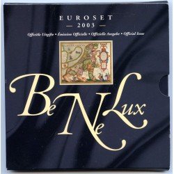 Monedas Euros Benelux Cartera  2003
