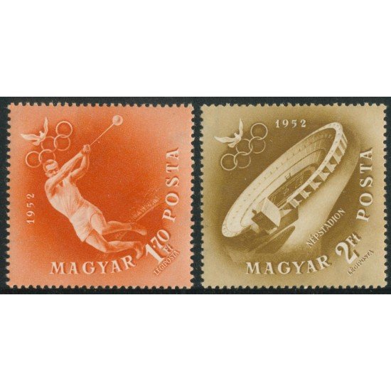 OLI1 Hungría Hungary  Nº A 130/31  1952   MH