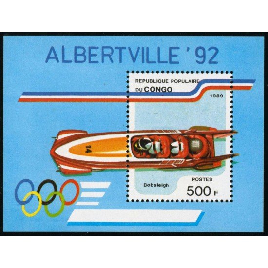 OLI1 Congo francés HB 45  1989    MNH