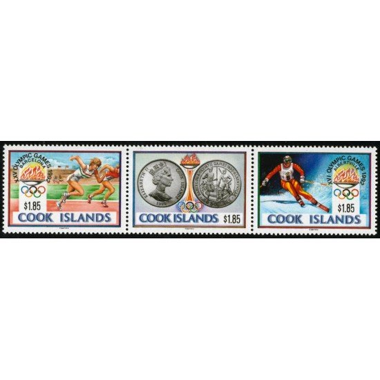 OLI1 Cook, I. Nº 1010/12 1992 MNH OLI1 Cook, I. Nº 1010/12 1992 MNH